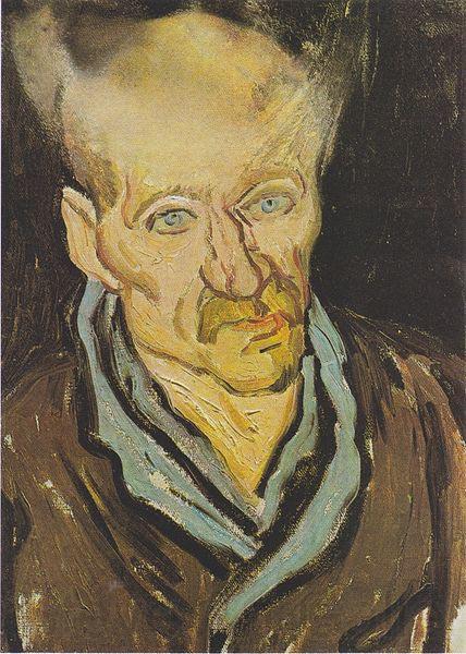 Vincent Van Gogh Portrait of a patient at the Hospital Saint-Paul Norge oil painting art